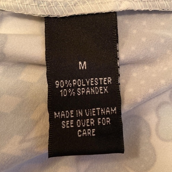 St Patrick’s Day Four Leaved Clover soft  stretch jersey sleeveless dress size M - Picture 6 of 7